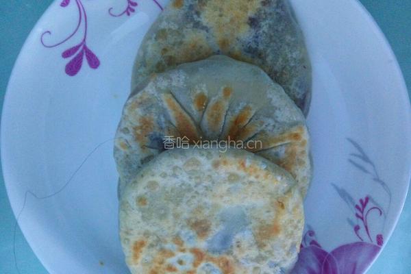 紫薯饼的做法图解8