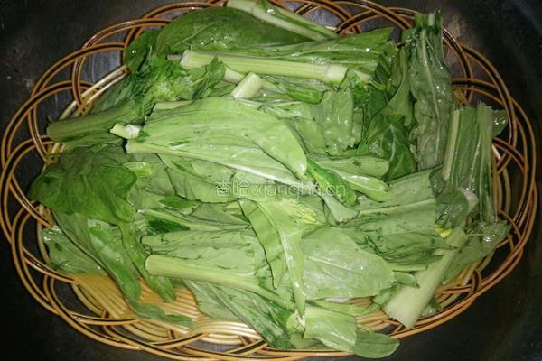 蒜蓉白菜心的做法图解1
