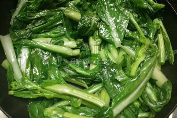蒜蓉白菜心的做法图解3