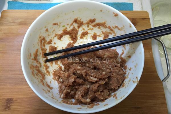 酿香菇的做法图解3