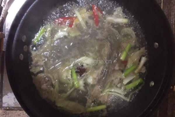 白菜羊肉汤的做法图解8