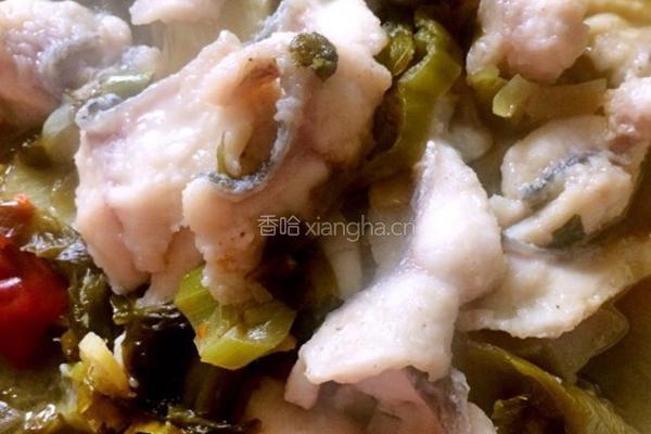 酸菜鱼的做法图解6
