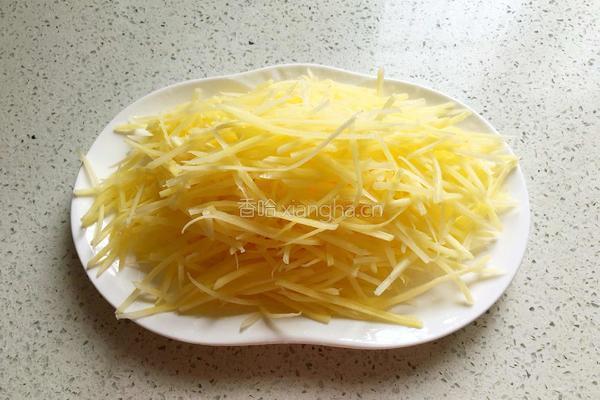 青椒土豆丝的做法图解4