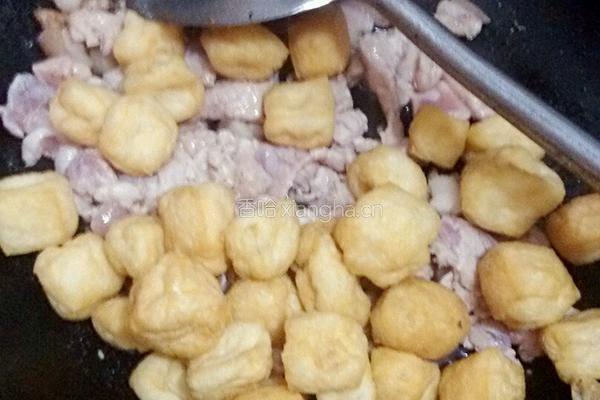 豆腐木耳炒肉的做法图解7