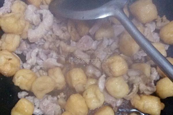 豆腐木耳炒肉的做法图解9