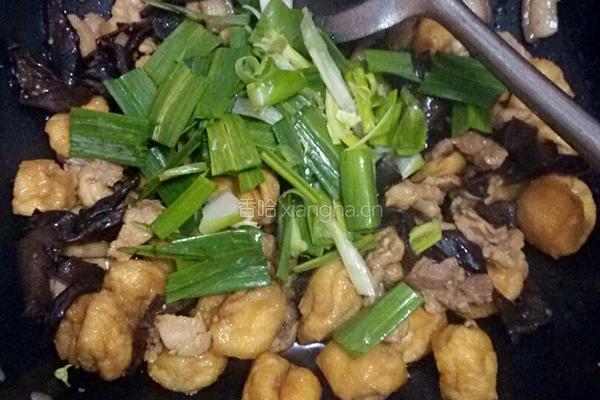 豆腐木耳炒肉的做法图解12