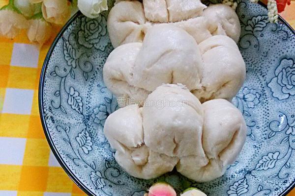 蝴蝶花馒头的做法图解17