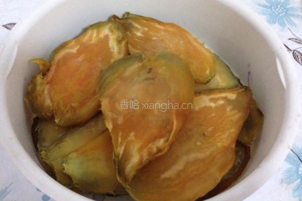 自制红薯干的做法图解4