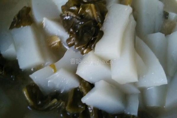 酸菜汤煮凉粉的做法图解6