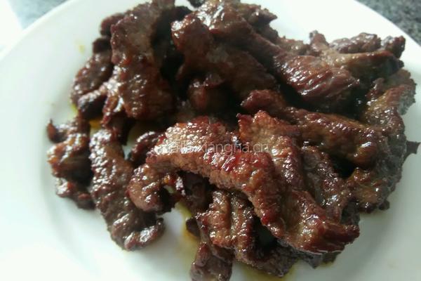 简易麻辣牛肉干的做法图解6