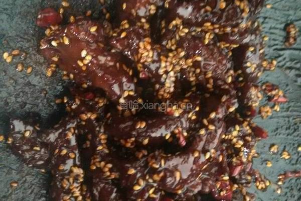 简易麻辣牛肉干的做法图解9