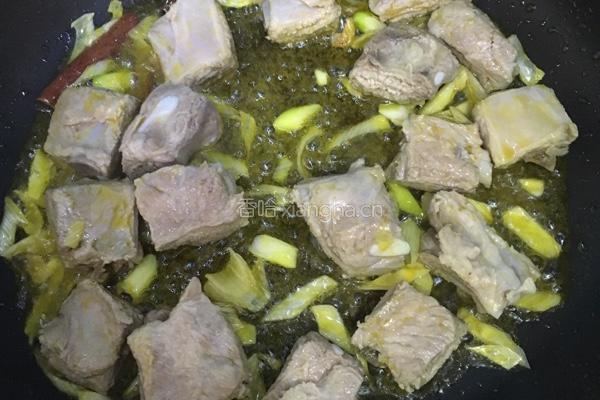 红烧排骨芋头的做法图解7