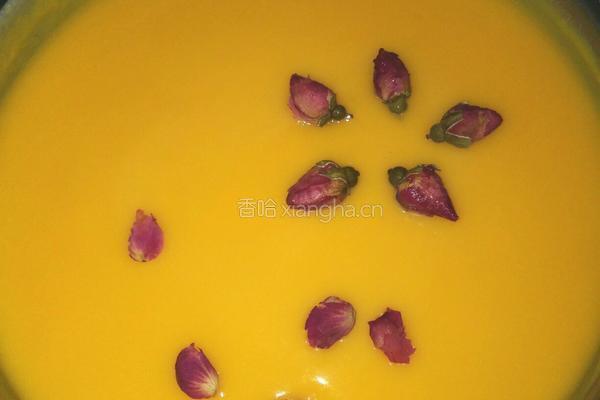 南瓜鸡蛋布丁的做法图解13