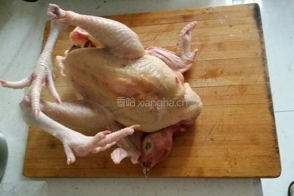 滋补清炖鸡（配面）的做法图解1