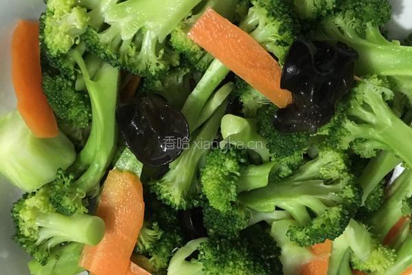 清炒西兰花的做法图解8
