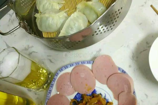 韭菜肉馅烫面蒸饺的做法图解7