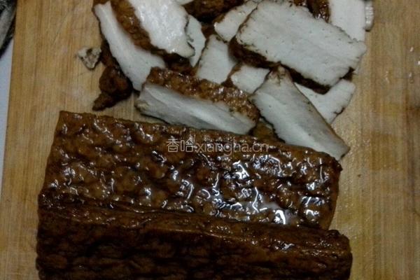 肉片豆干的做法图解1