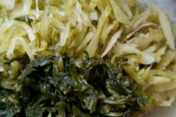 酸菜肉丝的做法图解2