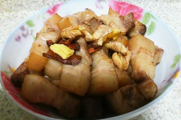 灰豆腐红烧肉的做法图解7