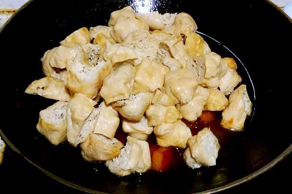 灰豆腐红烧肉的做法图解13