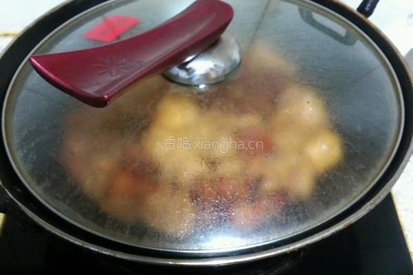 灰豆腐红烧肉的做法图解14