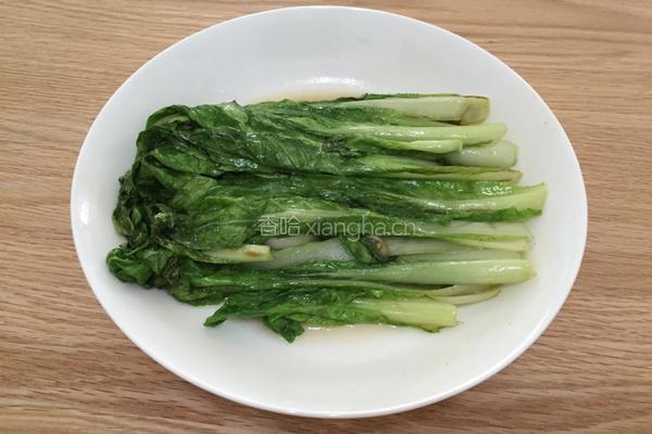 清炒小白菜的做法图解8
