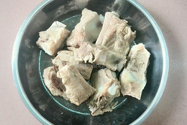 小米蒸排骨的做法图解2