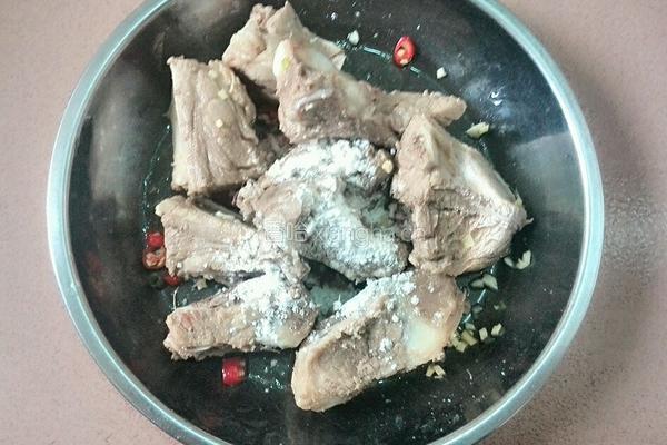 小米蒸排骨的做法图解4