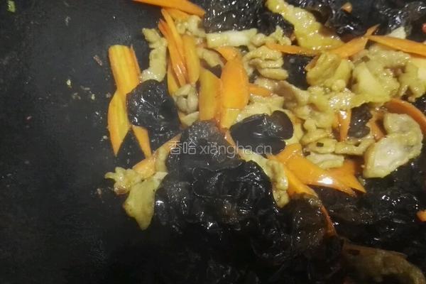 木须肉的做法图解9