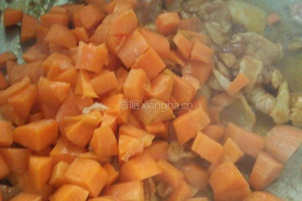 鸡腿拌饭的做法图解7