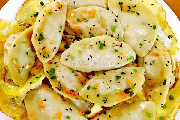 蛋抱饺的做法图解10