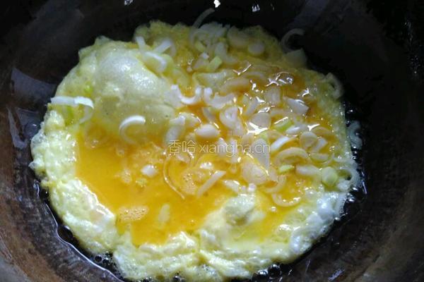 鸡蛋炒馍花的做法图解6