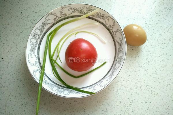 蕃茄鸡蛋汤煮面的做法图解1