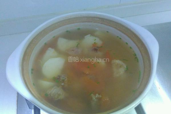 番茄土豆牛肉汤的做法图解6