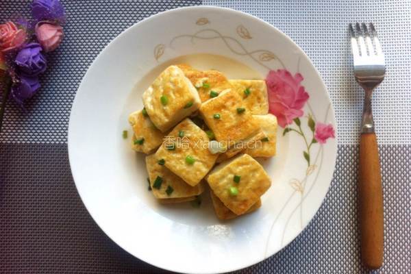 香煎豆腐的做法图解6