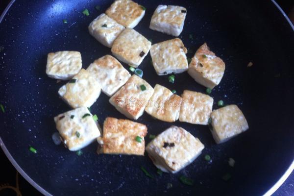香煎豆腐的做法图解5