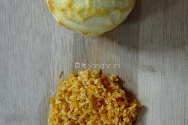 香橙椰蓉蛋糕的做法图解1
