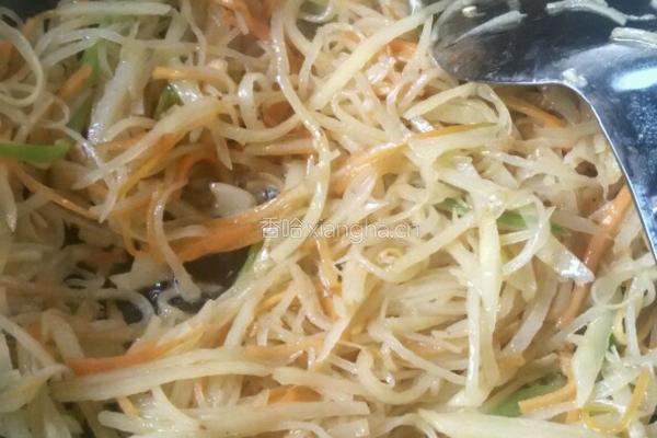 清炒土豆丝的做法图解6