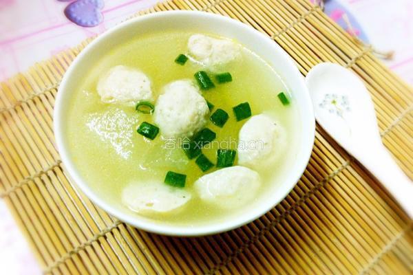 冬瓜肉丸汤的做法图解6