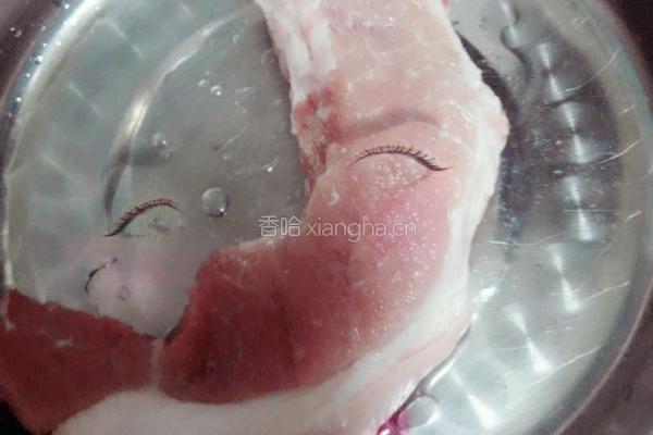 花腩炆白薯的做法图解3