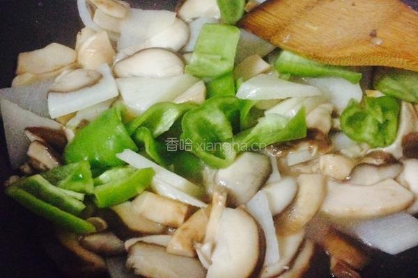 山药香菇的做法图解8