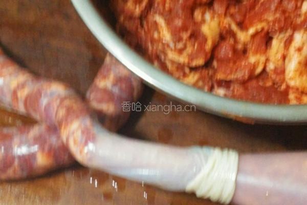 麻辣香肠的做法图解3