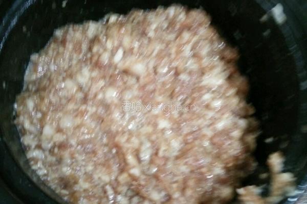 肉末炒绿豆粉丝的做法图解2