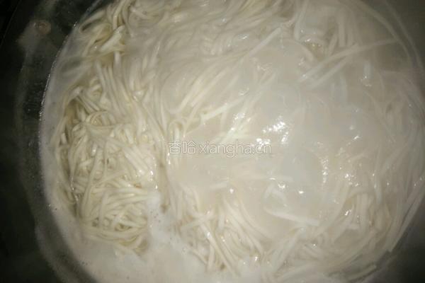 榨菜肉丝鸡蛋面的做法图解8