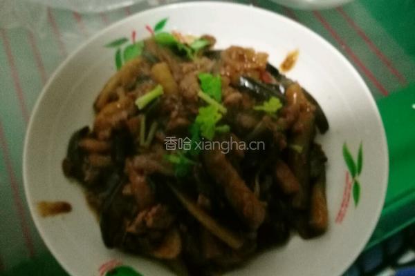 肉丁酱香茄子的做法图解11