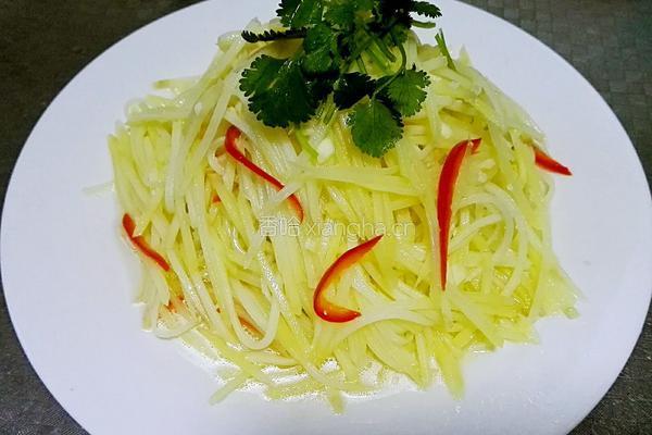 凉拌土豆丝
