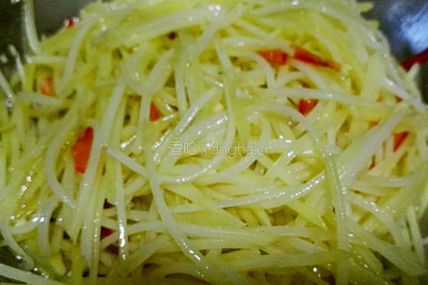 凉拌土豆丝的做法图解9