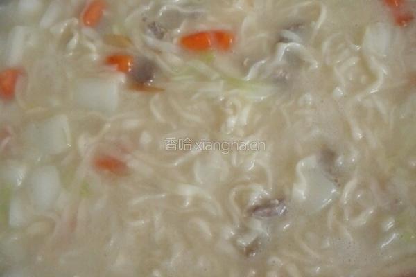 炝锅羊肉面的做法图解8