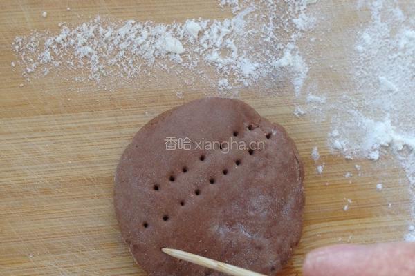 糯香双色夹心饼的做法图解12