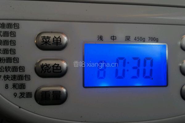 面包机豆沙土司的做法图解4